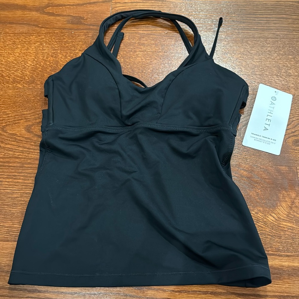 Athleta triangle tankini XS